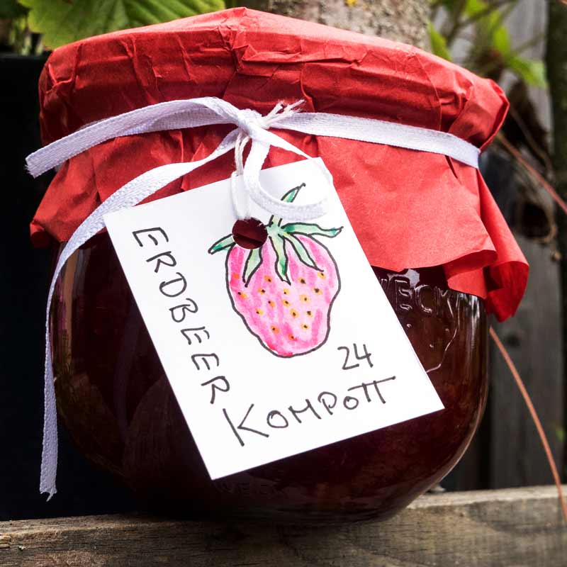 Frische, reife, unbeschädigte Erdbeeren