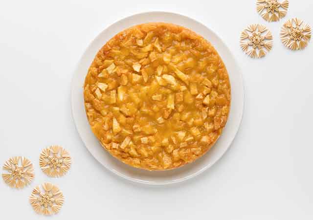 Schwedische Apfeltorte aus eingeweckten Äpfeln als Teaser für den Denkraum-Artikel