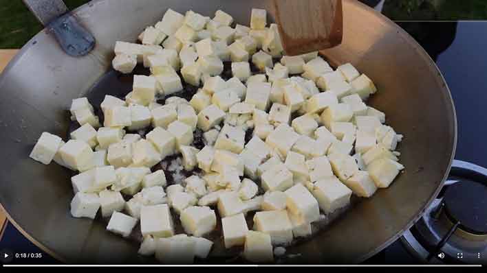 Video: Paneer anbraten