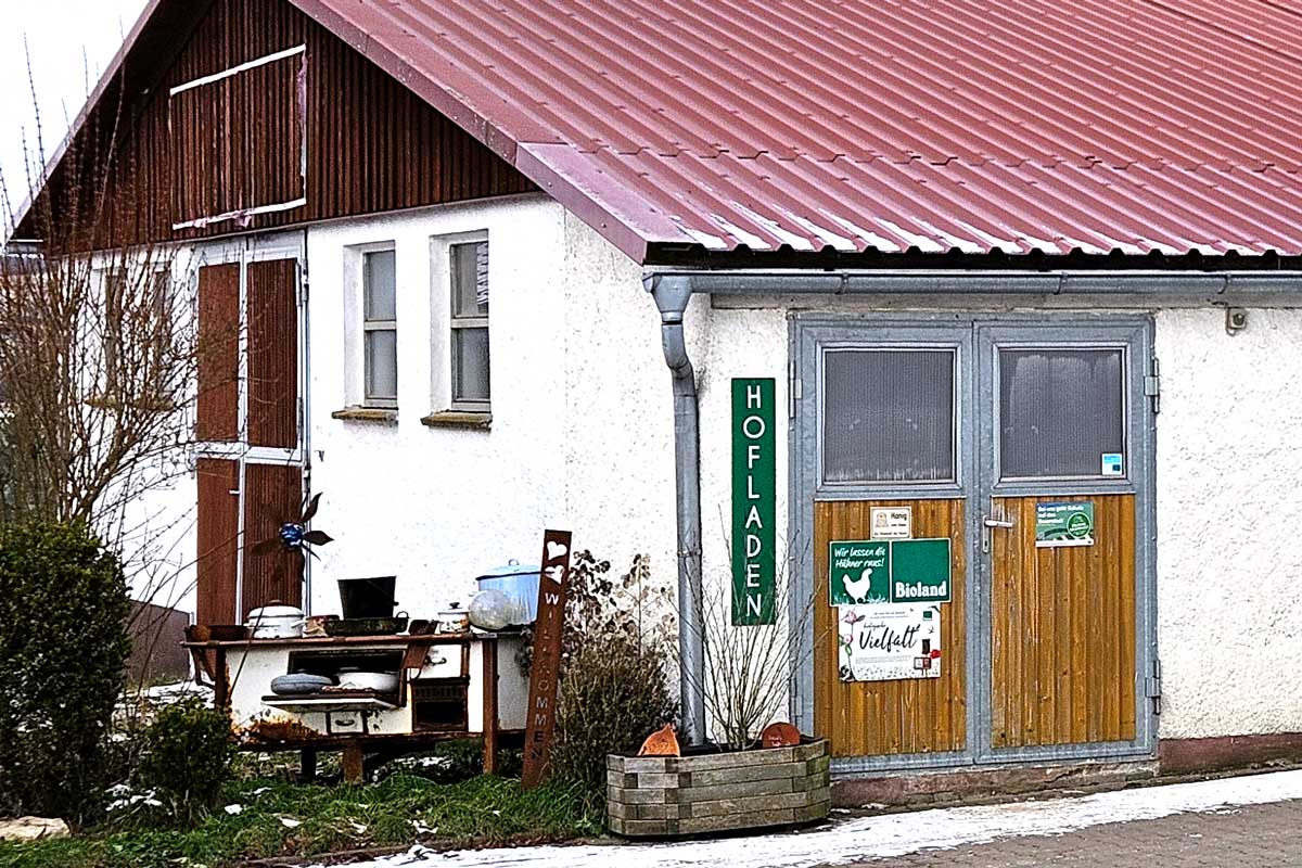 Hofladen Ziegaus: Bio-Suppenhuhn und frische Produkte aus regionaler Erzeugung