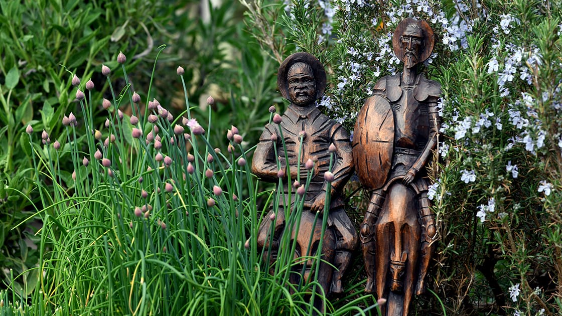 Titelbild für den Denkraum-Artikel Don Quichote im Kräutergarten